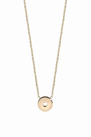 Qudo Gold Necklace Basic O - 40cm